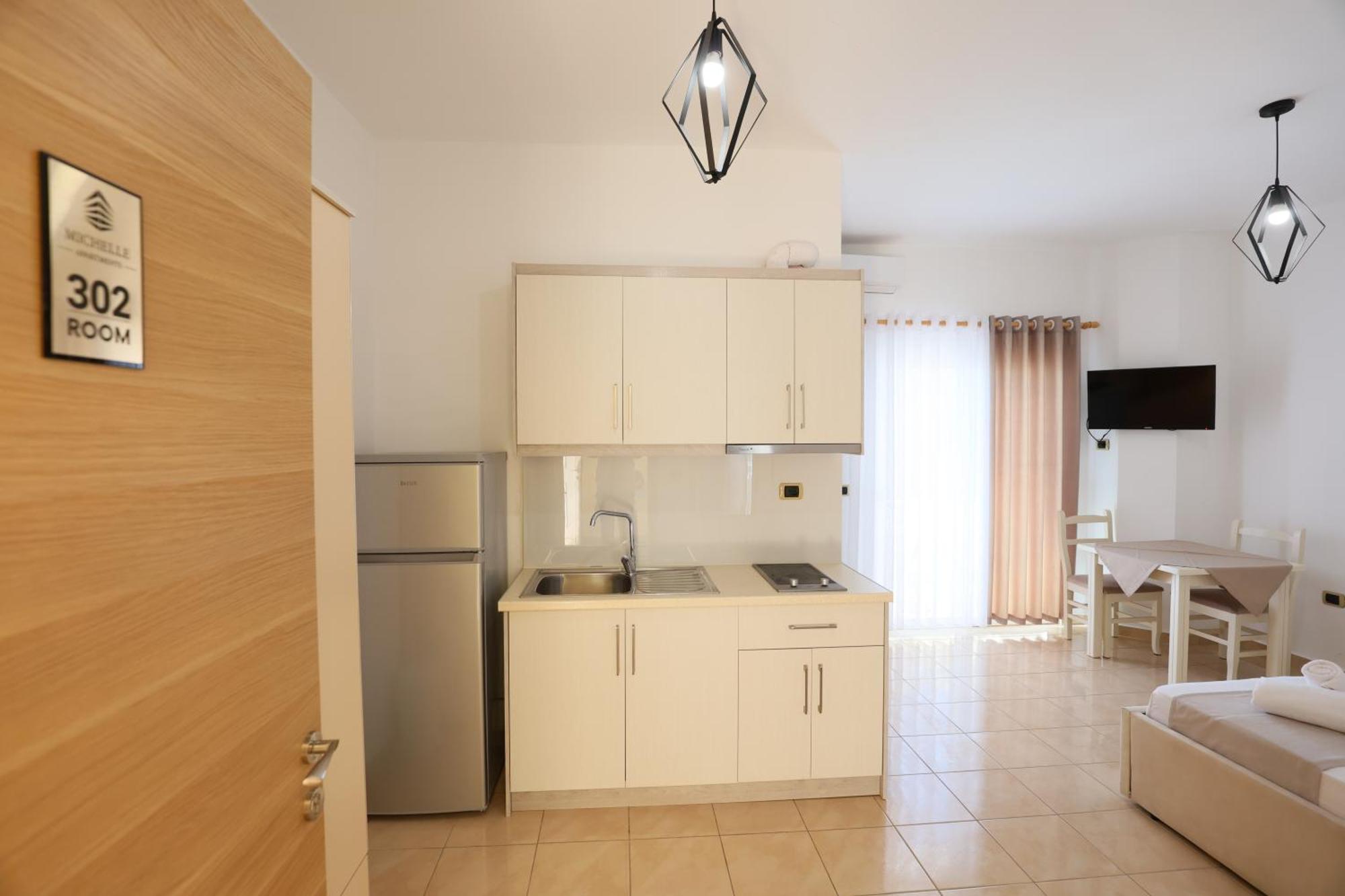 Michelle Apartments Ksamil Eksteriør bilde